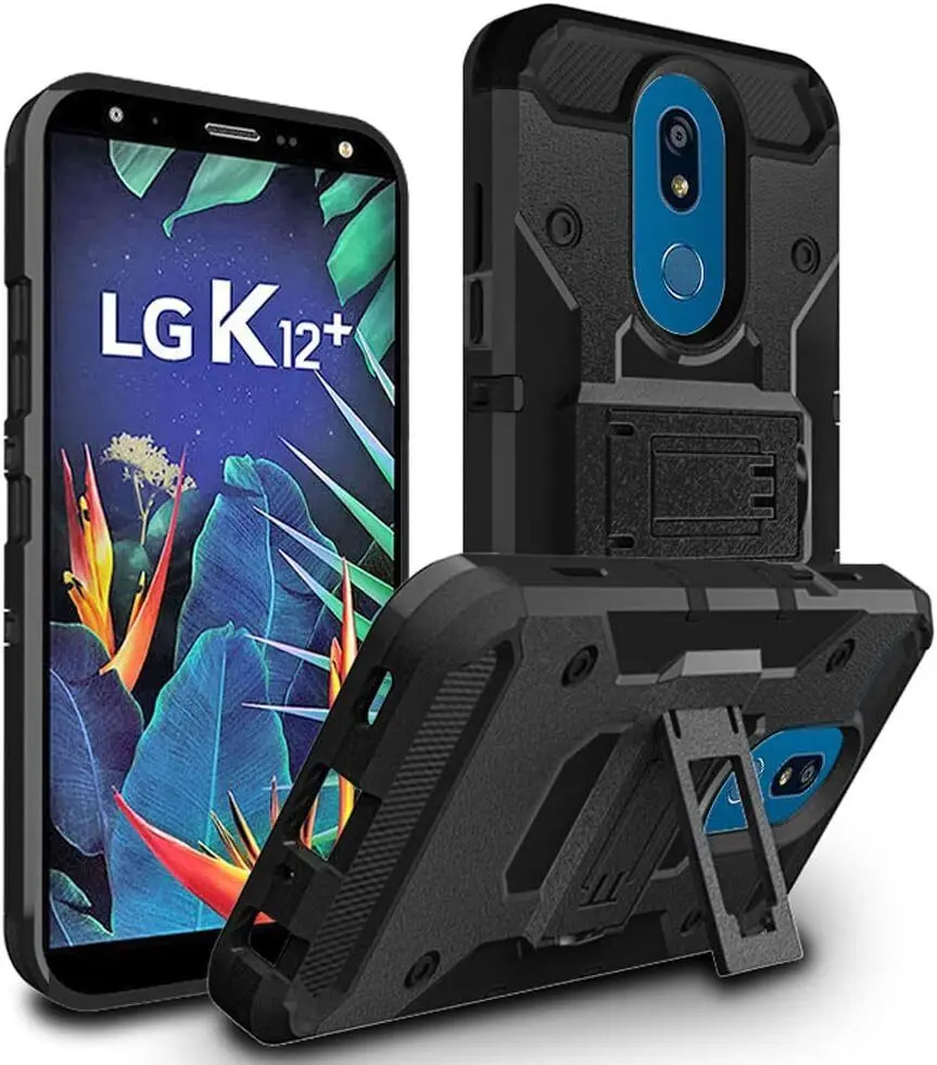 Фото Противоударный чехол-подставка для LG K40 K12 + xдавление Plus 2/Harmony 3/Solo LTE №1