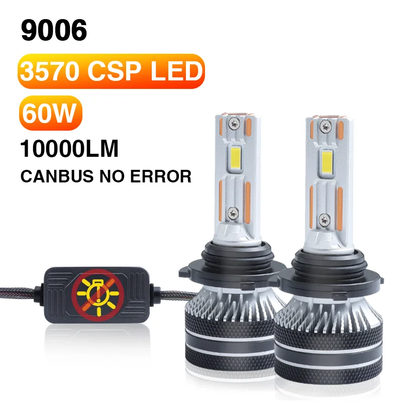 

2Pcs Car Headlight Bulbs Car Auto Light 4300K 6000K For Volvo 960 Led Auto headlights (1991 - 1996)