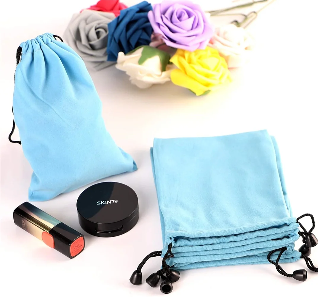 Сумка бархатная для ювелирных изделий упаковка из 25 больших сумок 6 75 х4 дюймов