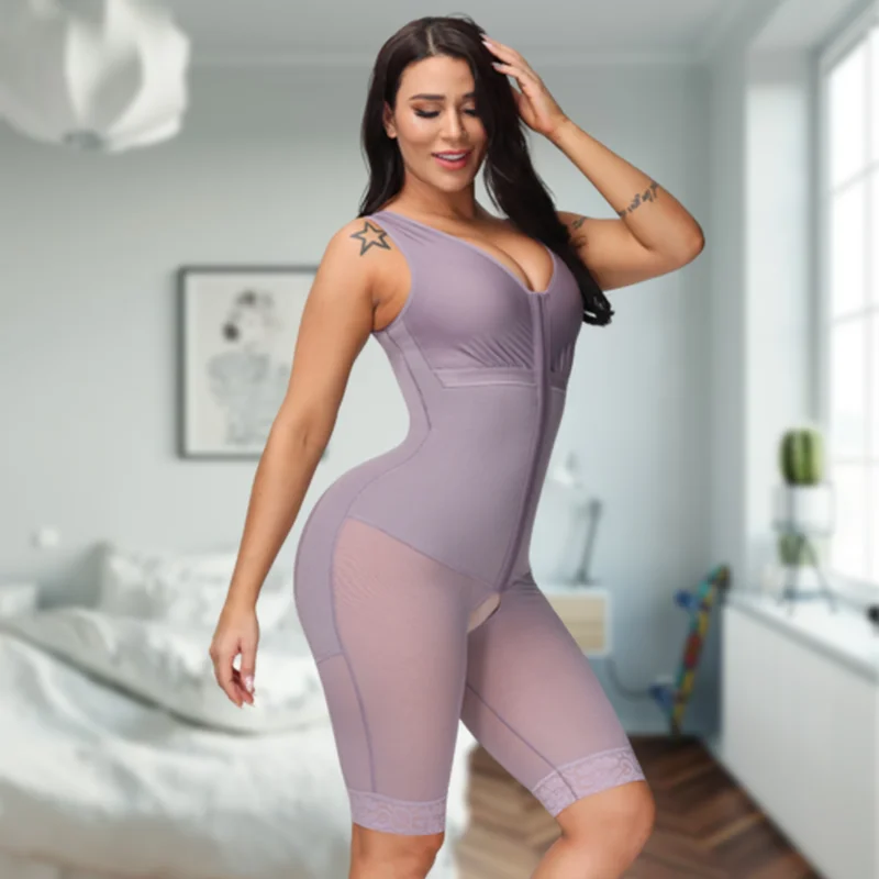 

Chest Up Postpartum Shaping Collect Abdomen Shapewear Body Slimming Shaper Pants With Open Crotch Butt Lifter Shapers Faja Under
