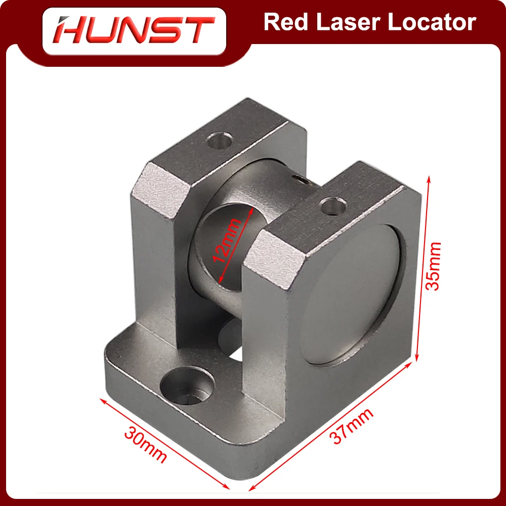 Hunst Red Laser Locator Laser Module Parts Diameter 12mm Lamp Holder For CO2 Fiber Optic UV Marking Machine enlarge