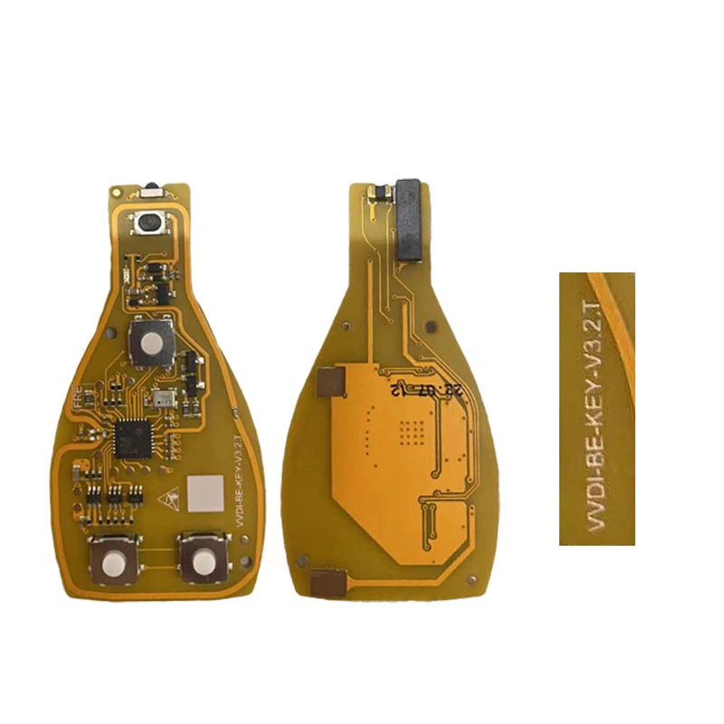 315 МГц/433 МГц Xhorse VVDI BE Key Pro 3/4 кнопки для Mercedes Benz V3.2 PCB дистанционный ключ чип