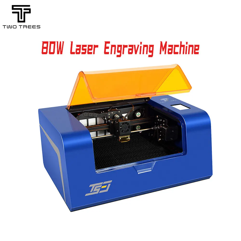

Two Trees 80W Laser Engraver TS3-100 Wood Engraving Machine Powerful 10W 3-in-1 Enclosed Laser Marking/Engraving/Cutting Machine