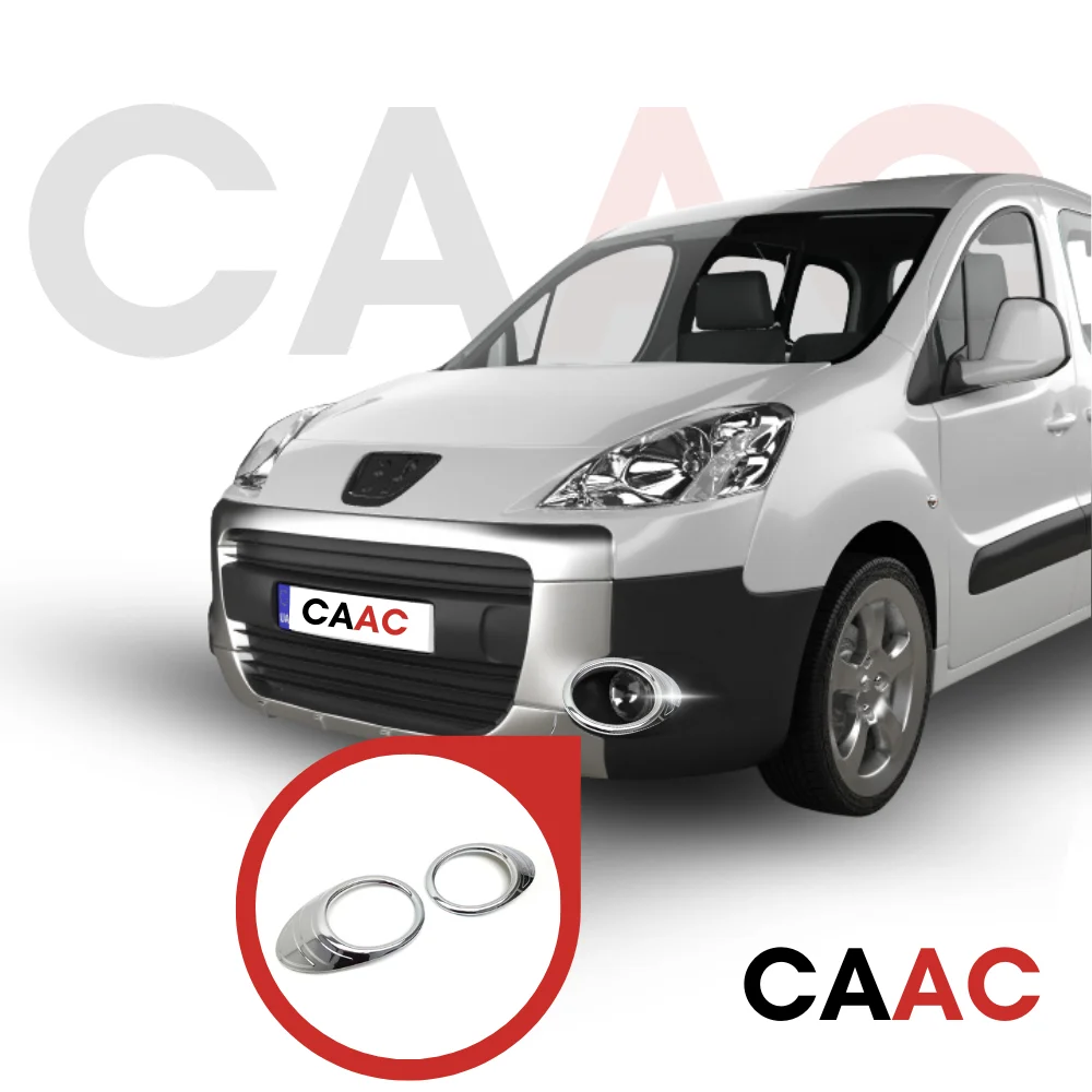 

FOR PEUGEOT PARTNER 2 TEPEE MINI VAN 2008-2015 LAMP FRAME COVER TRIM CAR ACCESSORIES SİS FARI REPLACEMENT PART FRONT PANJUR BUMPER