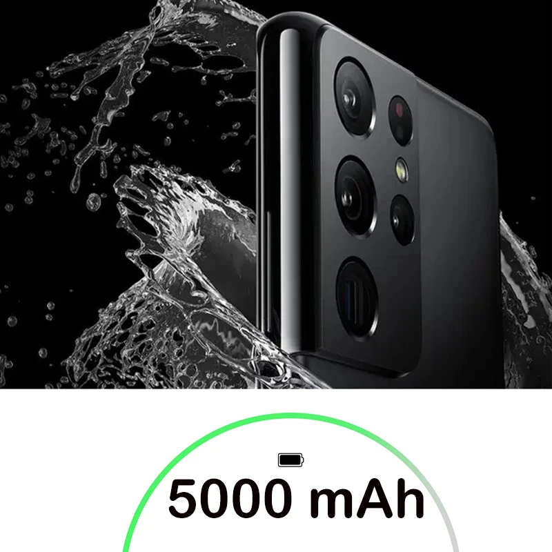 Samsung Galaxy S21 Ultra 5G Cellphone G998U1 S21U 6.8 Inch ROM 128GB OR 256GB RAM 12GB Snapdragon NFC Unlocked 5G SmartPhone