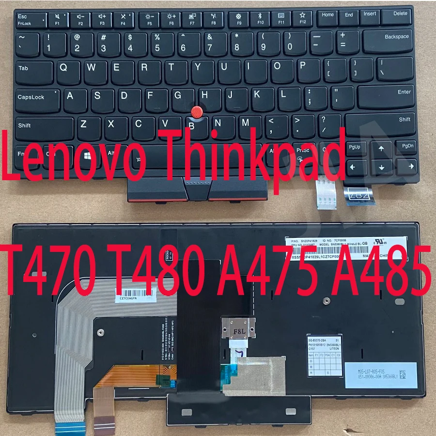 

keyboard for Lenovo for Thinkpad A475 T480 A485 T470 Backlit
