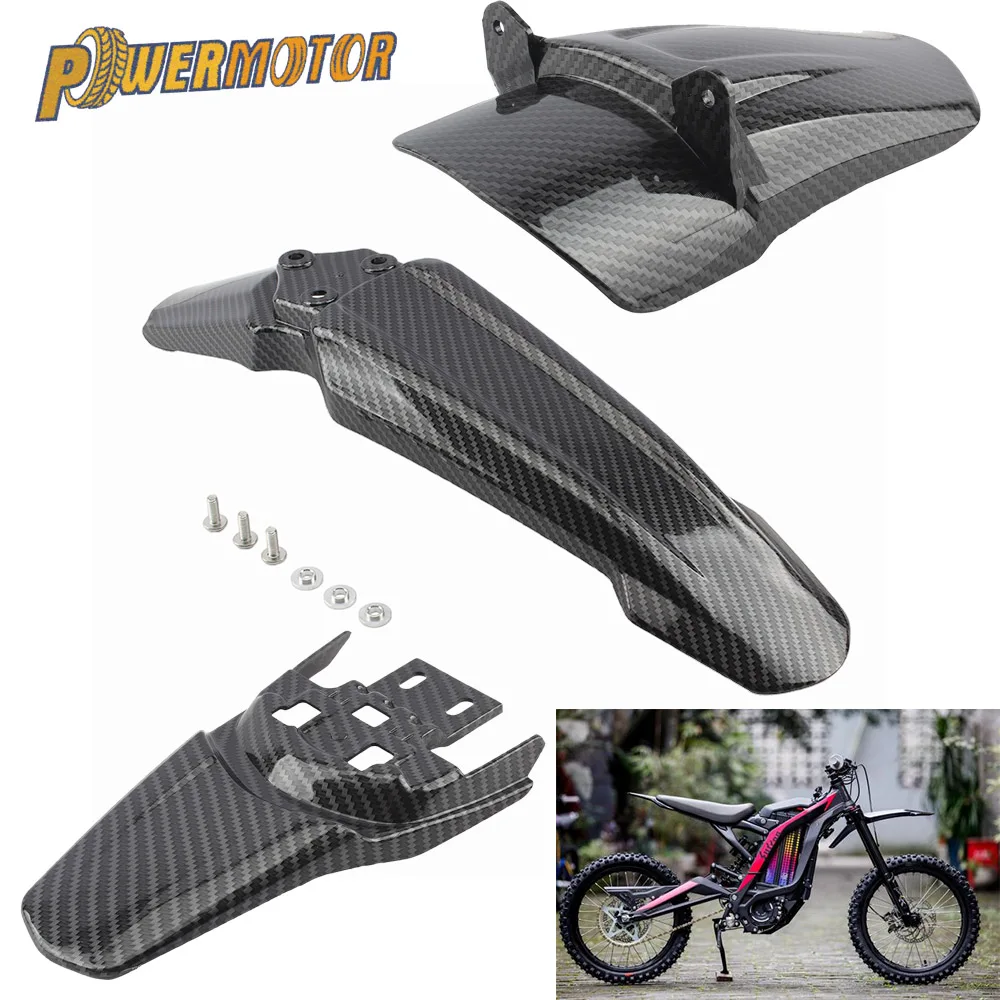 

About Surron Frame Protection Sur-ron Light Bee X Front Rear Wheel Mudguards Fender Enduro Electric Motorcycle Modified Parts