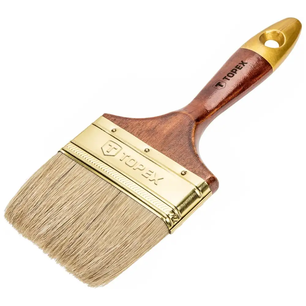 Плоская кисть для масляных красок TOPEX Профи