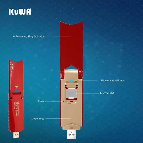 KuWfi 4G Wi-Fi роутер