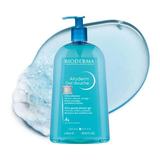 Bioderma Atoderm Гель для душа 1Л (универсальное очищающее средство)