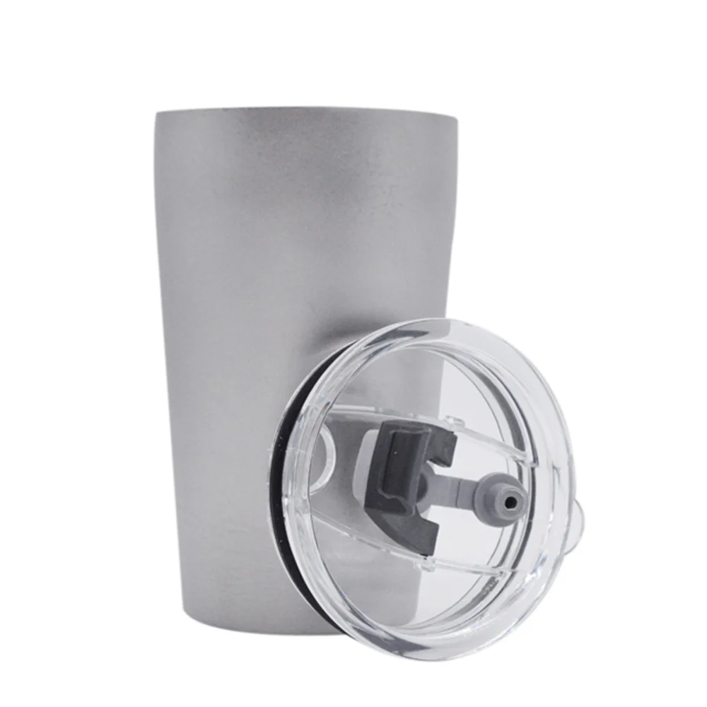 Изолированные чашки с двойными стенками объемом 500 мл зеркальная кружка для кофе