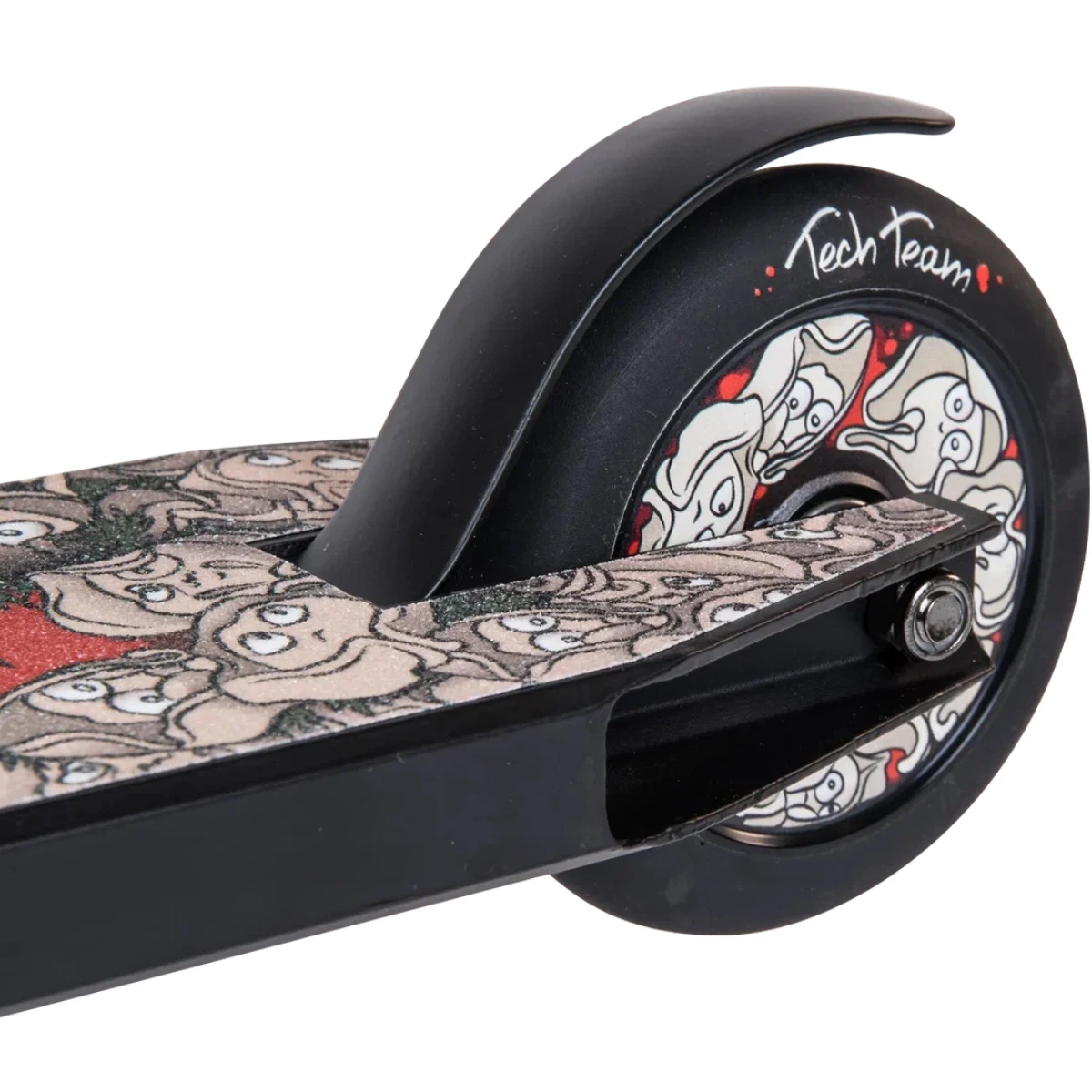 Самокат трюковой Tech Team DUKER 404 2022 Черный (art.: 3920bd9e710ee) - 3920bd9e710ee