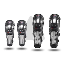 motorcycle motocross mtb knee pads stainless steel moto outdoor sports knee protection equipment sets protectors for knees