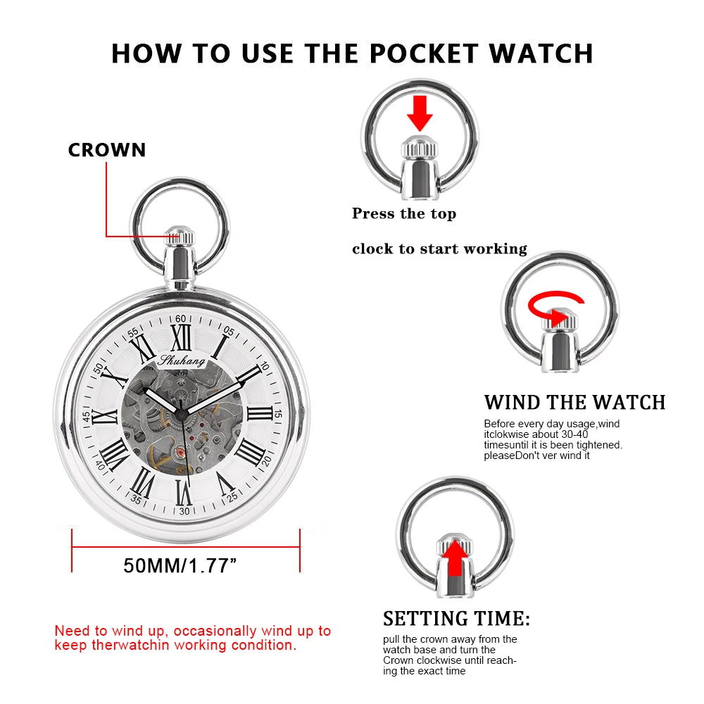 Рисунок 4 - Роскошные Серебристые карманные часы ведущей марки