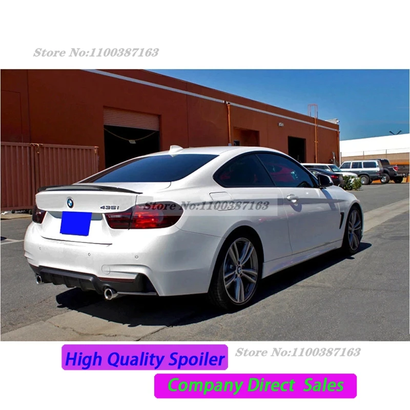 Стильный спойлер P для BMW F32 из АБС-пластика 4 серии Купе F36 УГЛЕРОДНЫЙ на 2 двери