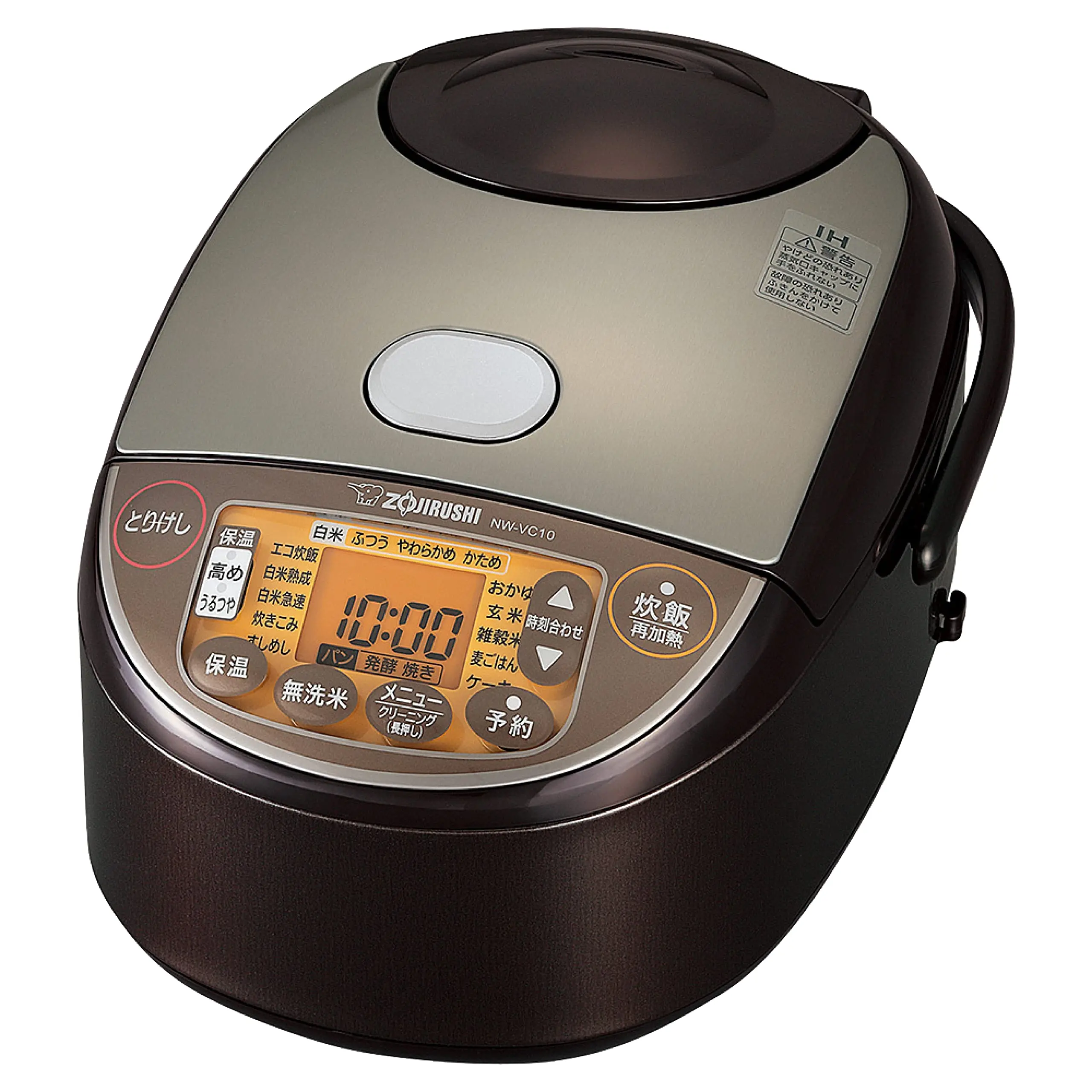 Рисоварка Zojirushi IH (5 5 чашек) Super Cook Brown NW-VC10-TA |