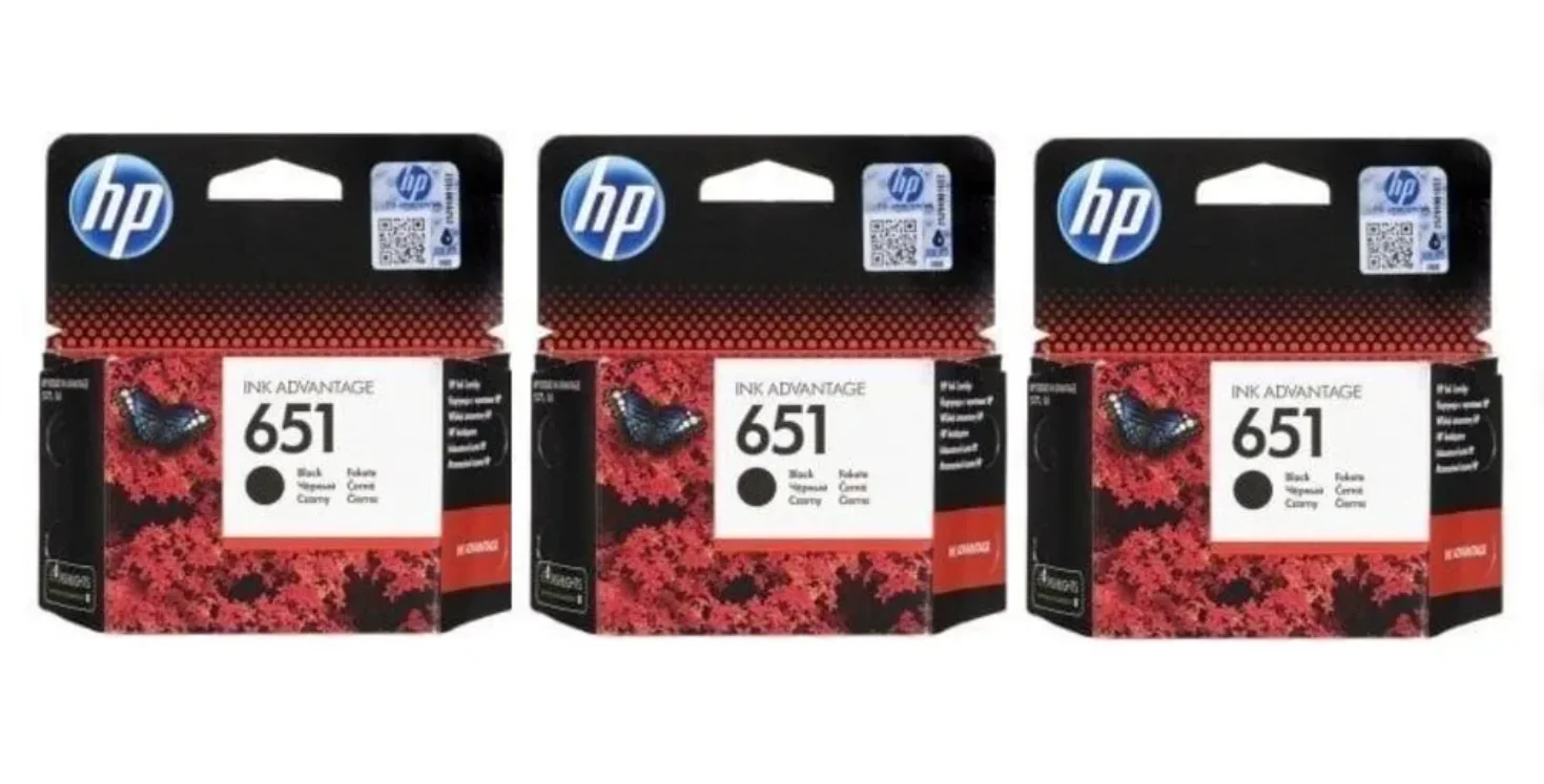 Картридж Для Принтера Hp 651 Черный Купить