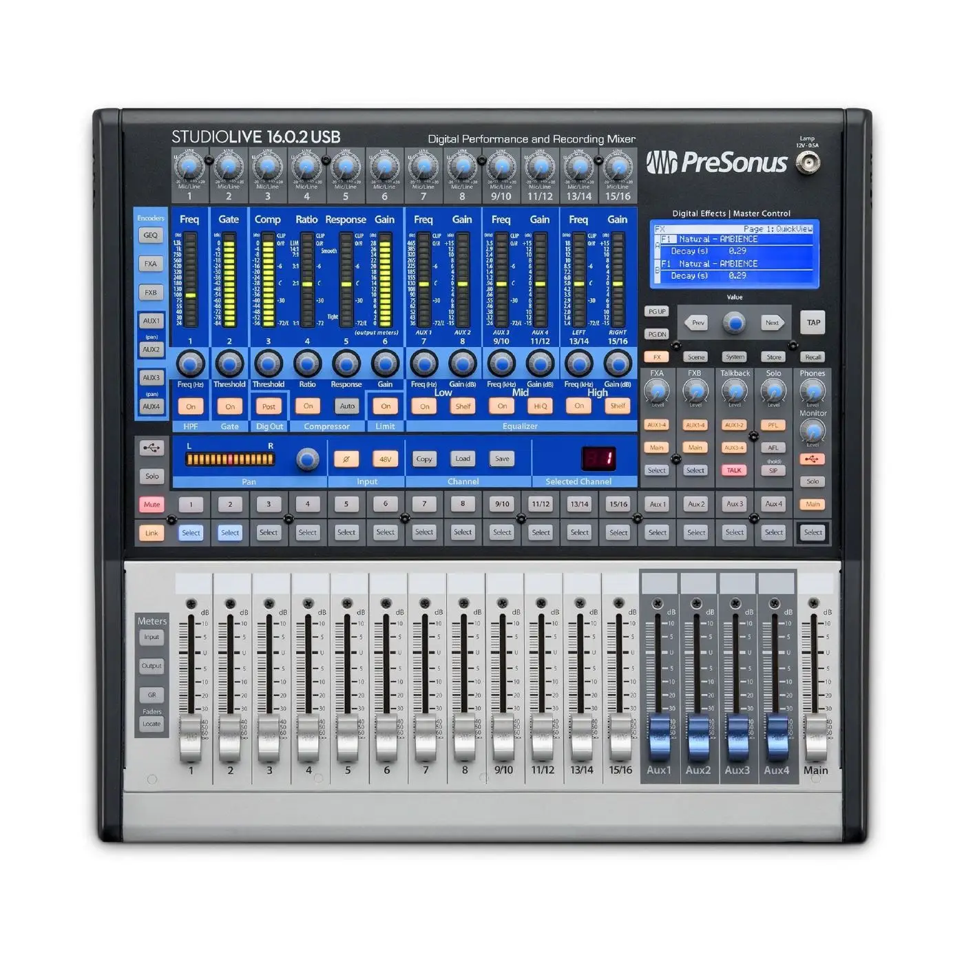 

Новинка скидка PreSonus StudioLive 16.0.2 USB 16-канальный цифровой миксер