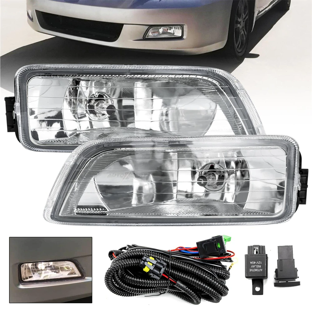 

Bumper Fog Lights Fit For 2003 2004 2005 2006 2007 Honda Accord Acura TL 4Dr