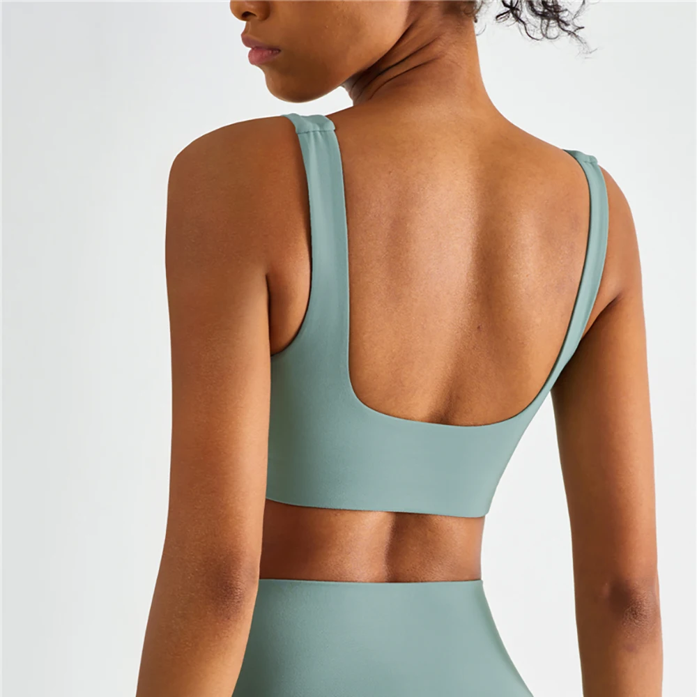 Vnazvnasi Sport Bras Women Lingerie Sexy Yoga Bra Super Soft Fitness Push Up Tank Top Workout Running Slim Gym Yoga Underwear