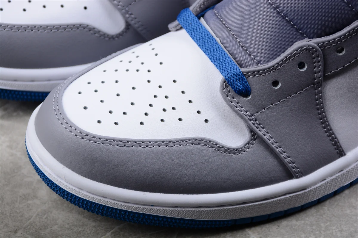 кроссовки Nike Air Jordan 1 Mid “True Blue” AJ1 Спортивная обувь для активного отдыха