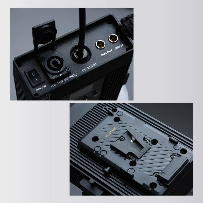 Внешний аккумулятор 360 Вт регулируемый гибкий надувной RGB софтбокс для фото-и