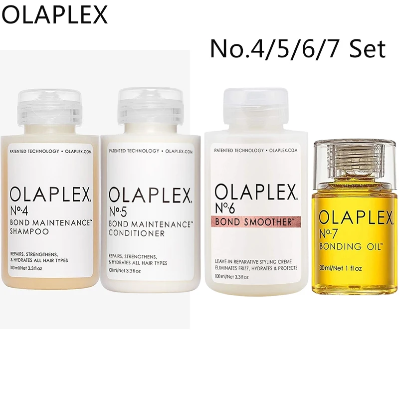 

Olaplex No.4/5/6/7 Set Hair Shampoo Conditioner Fix Broken Hair Repairing Hair Damage Treatment Professional Original Hair Care