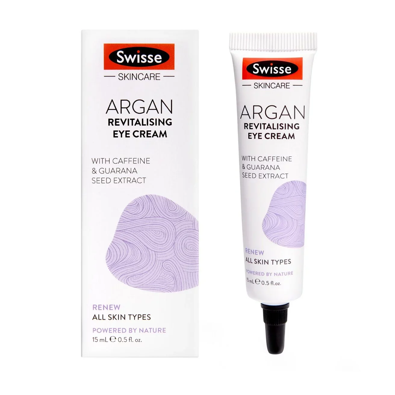 

Swisse Skincare Argan Revitalising Eye Cream Nourishes Eye Skin Anti-Aging Anti Dark Circles Hydrates Reduce Puffiness 15ml