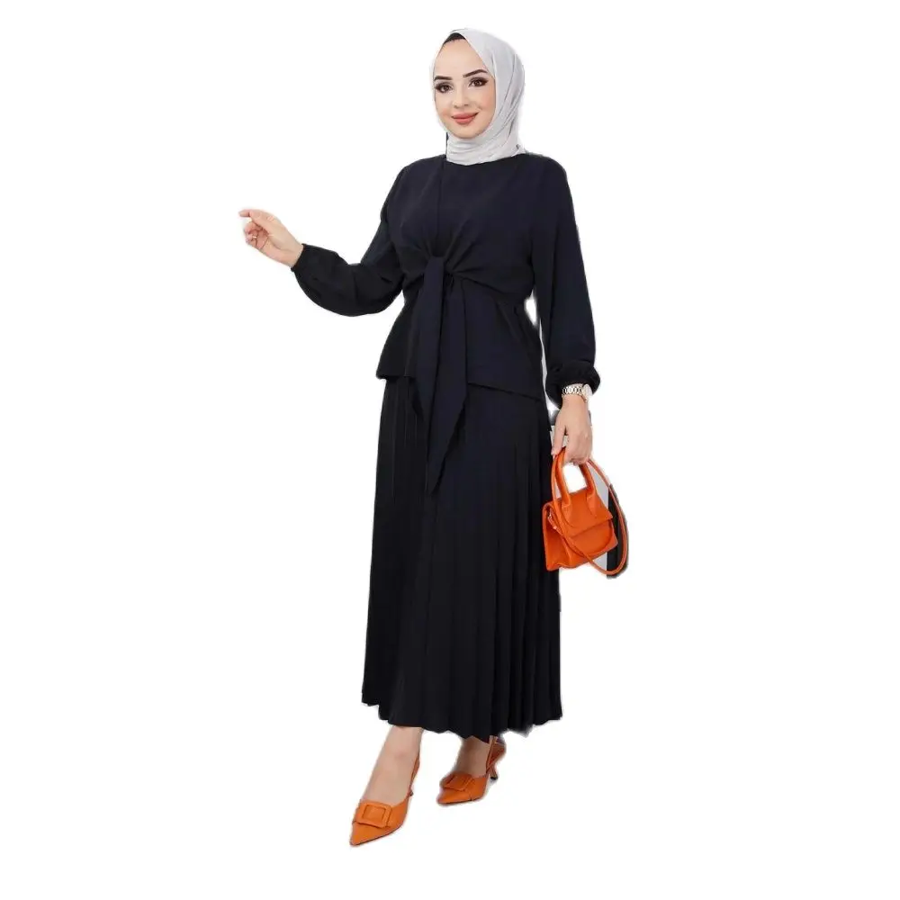 Soley Hijab Suit Trend Moda  abayas muslim sets modest clothing turkey dresses for women hijab dress muslim tops islamic clothin