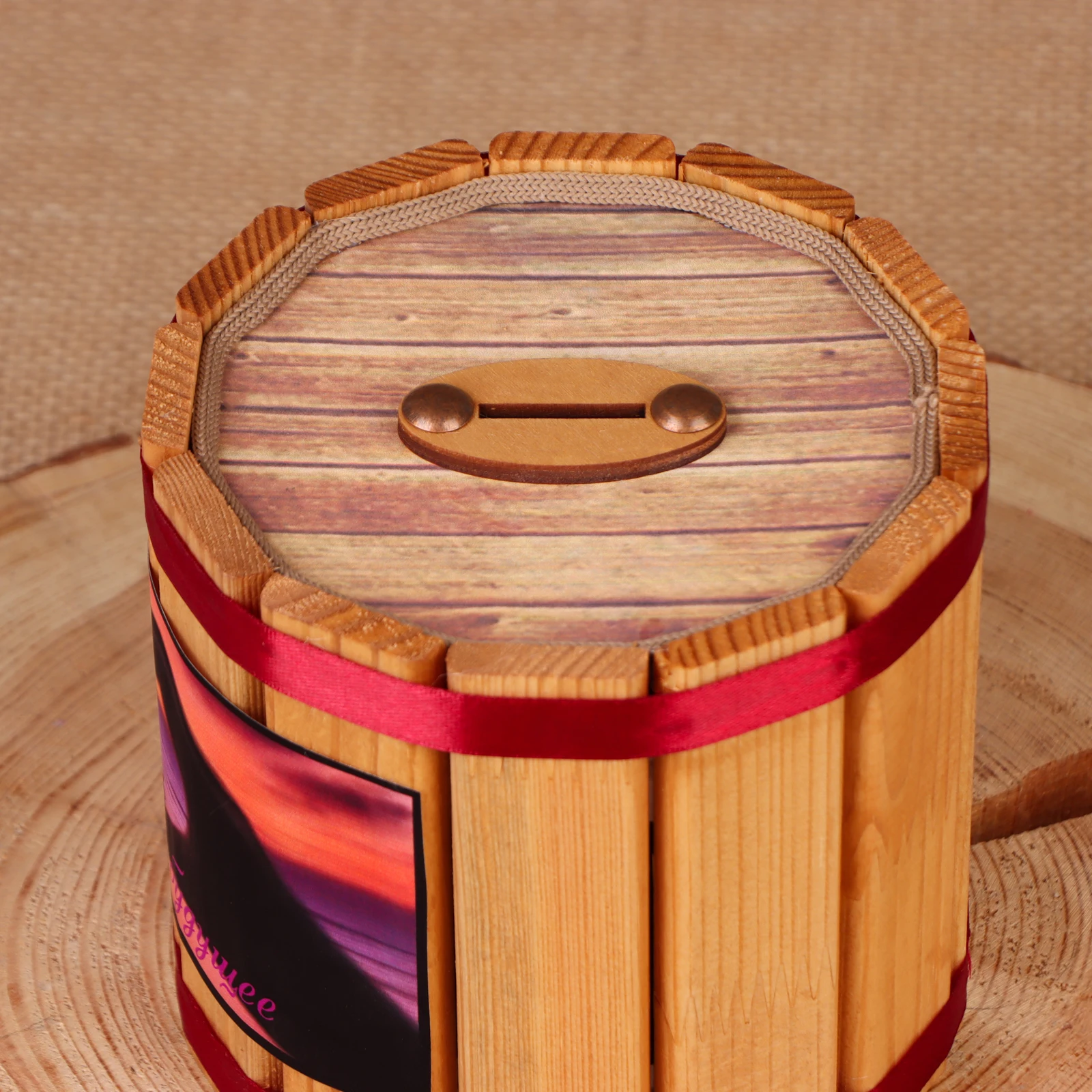 Бочка-копилка 'Мечта' 12х12х12 см (комплект из 5 шт)