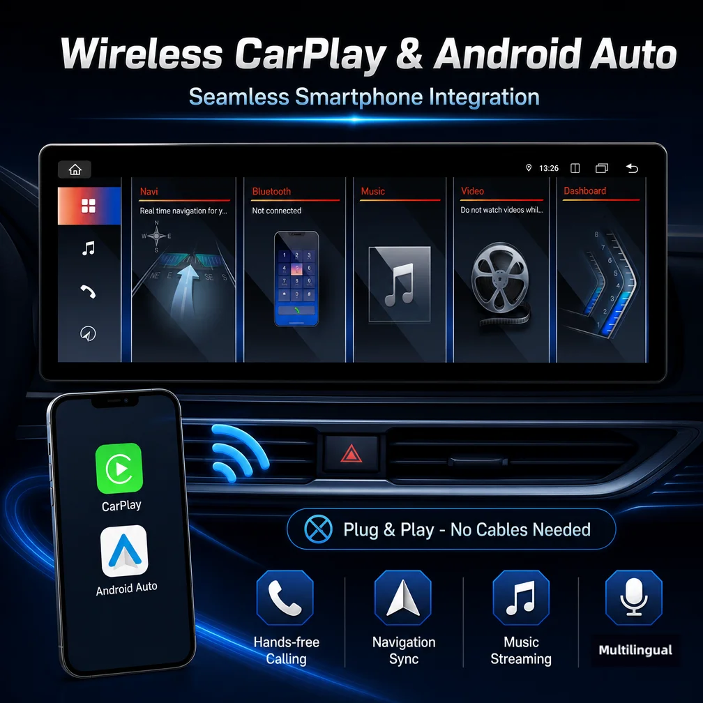 Фото 14,9-дюймовая Android-навигация для BMW 3 серии E92 2005-2007 с поддержкой CCC/CIC, 4G, беспроводного CarPlay, Android Auto и 360-градусной панорамной камерой, автомобильная магнитола №4
