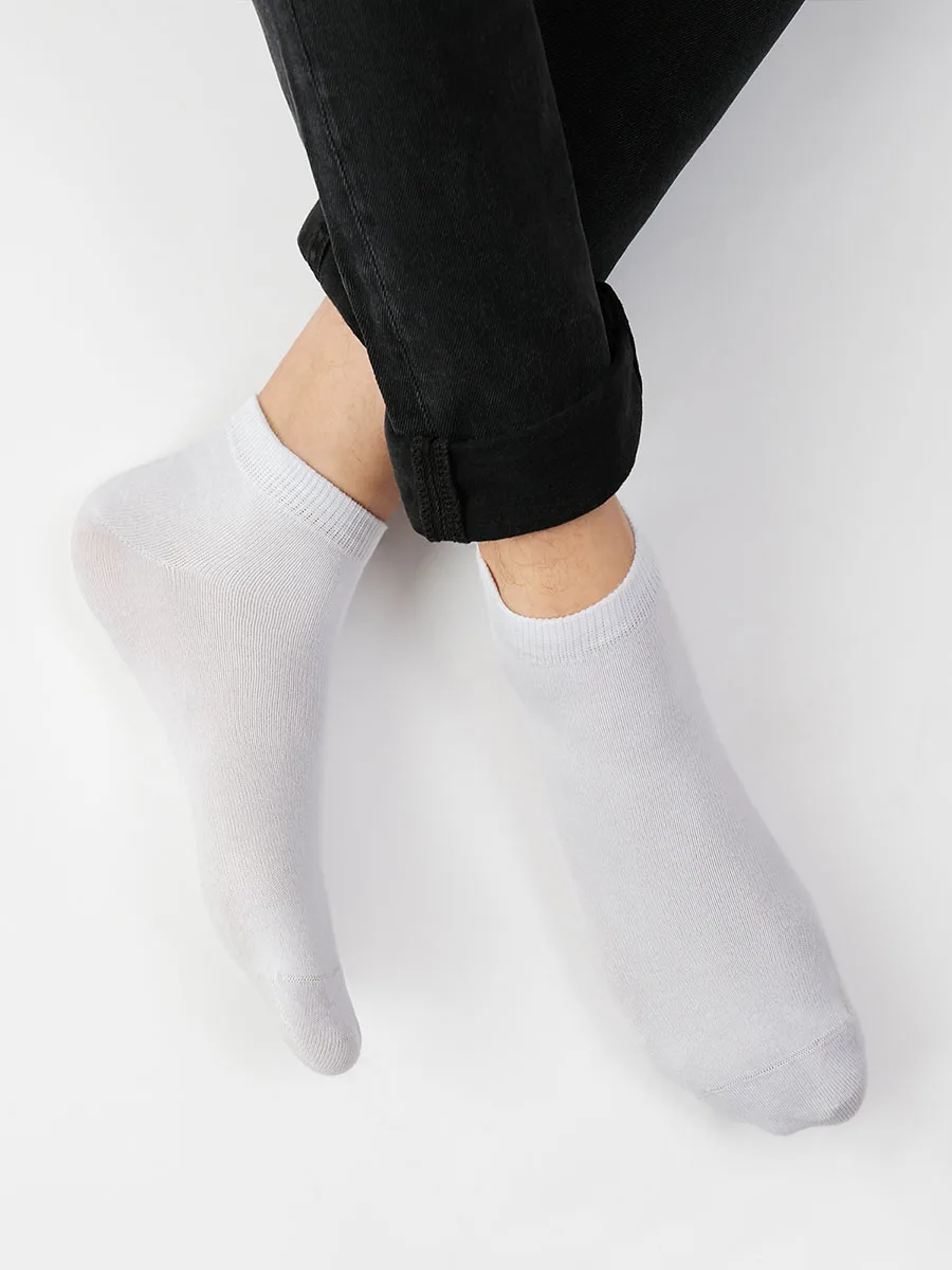 Носки мужские OMSA ECO 402 набор 5 пар короткие спортивные из хлопка - купить по