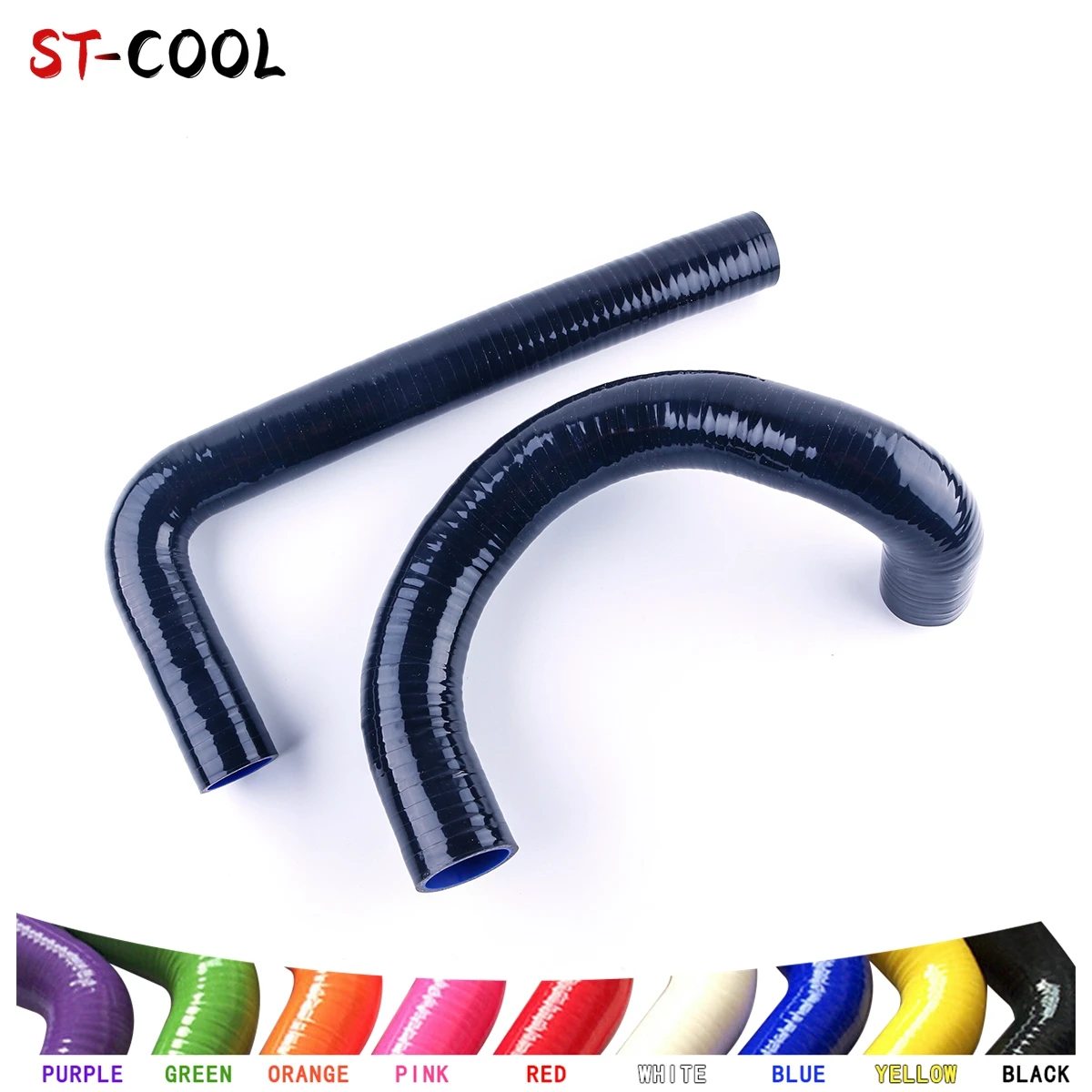 

2Pcs Radiator Hose Set FOR 1962-1967 CHEVY II NOVA V8 l6 MT 1963 1964 1965 1966 Silicone Coolant Kit