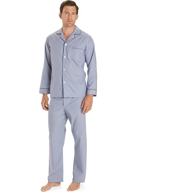 Brooks Brothers Мужская синяя хлопковая