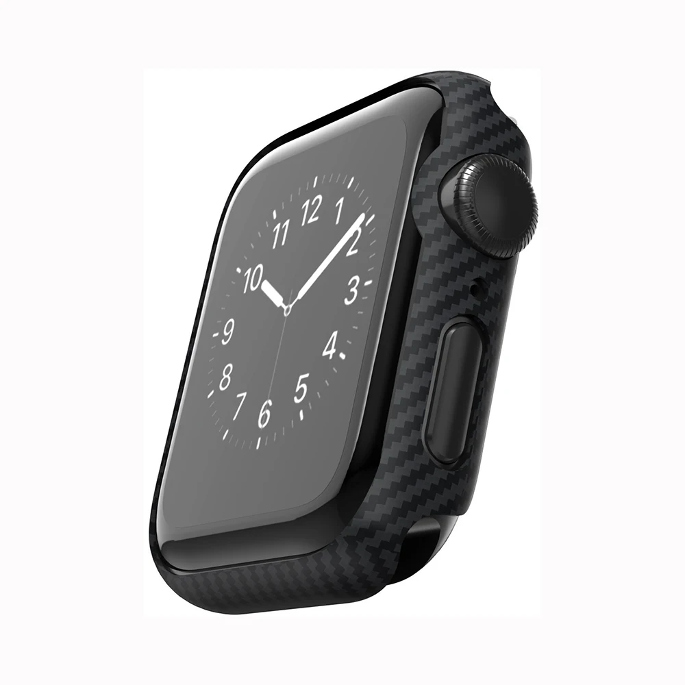 Чехол Pitaka AirCase (KW1001A) для Apple Watch Series SE/6/4/5 40 mm  (Black) арамидное волокно Soft-touch | Мобильные телефоны и аксессуары |  АлиЭкспресс
