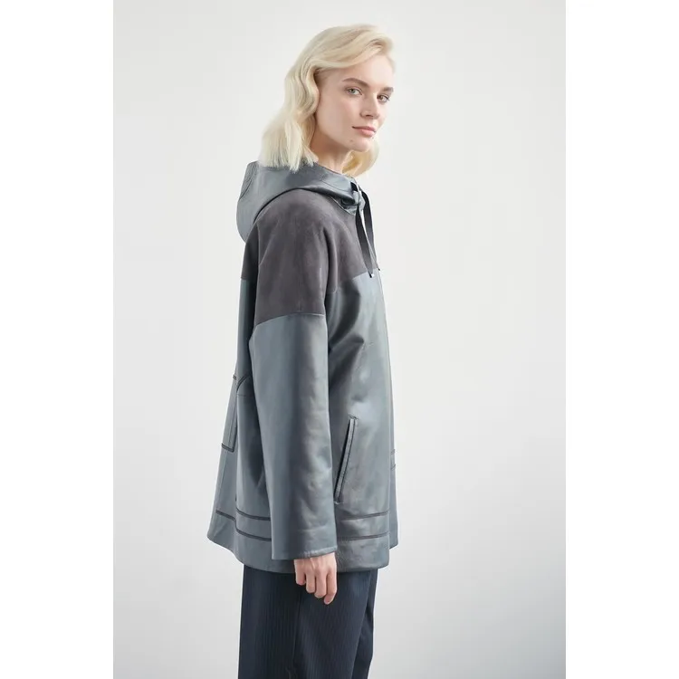 Рисунок 2 - Noella Кожаные пальто Риты серого