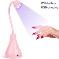 wireless mini led uv nail lamp rotatable nail dryer quick dry nail polish curing lamp for home diy salon manicure decorate
