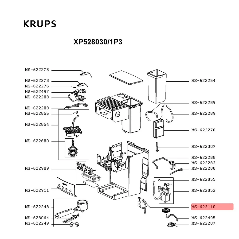 Крупс как снять крышку Насадка капучино Krups XP52.. AliExpress