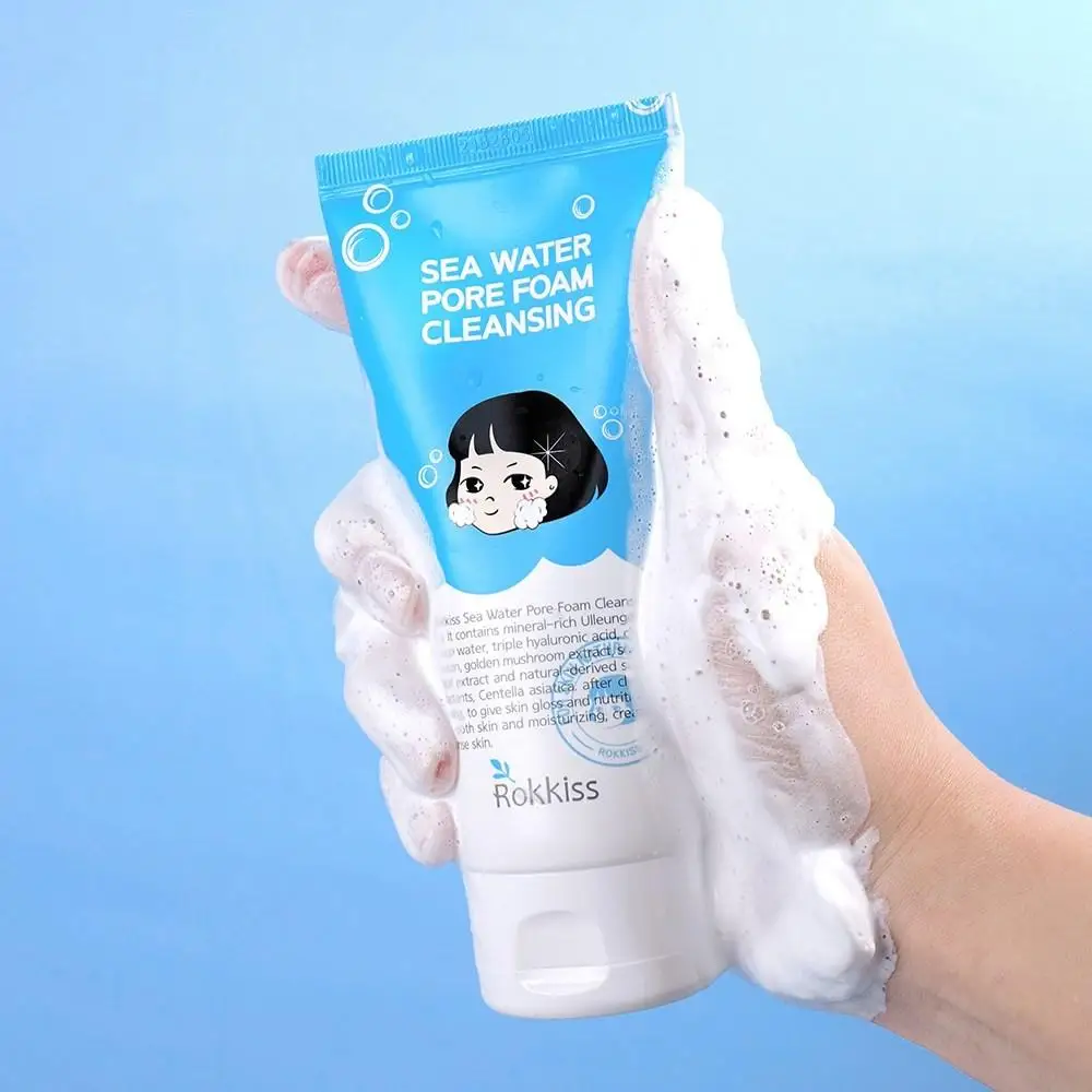 Очищающая пенка для пор с морской водой Rockies 120 мл 2 штуки