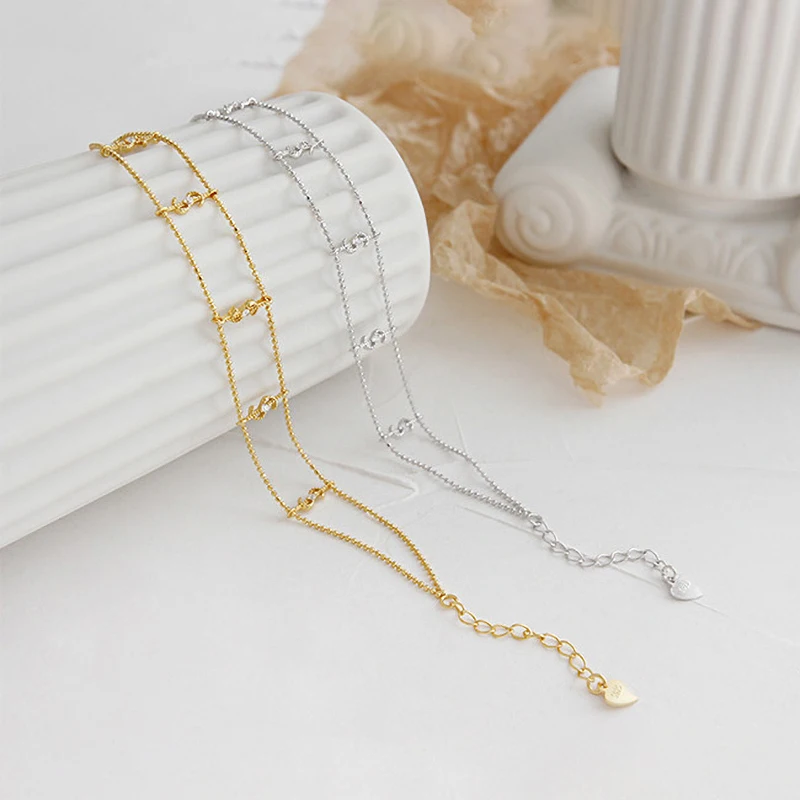 Модный однотонный браслет из серебра 925 пробы с фианитами