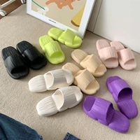 wholesale summer girls multi color home bedroom simple comfort eva soft thick bottom indoor slipper