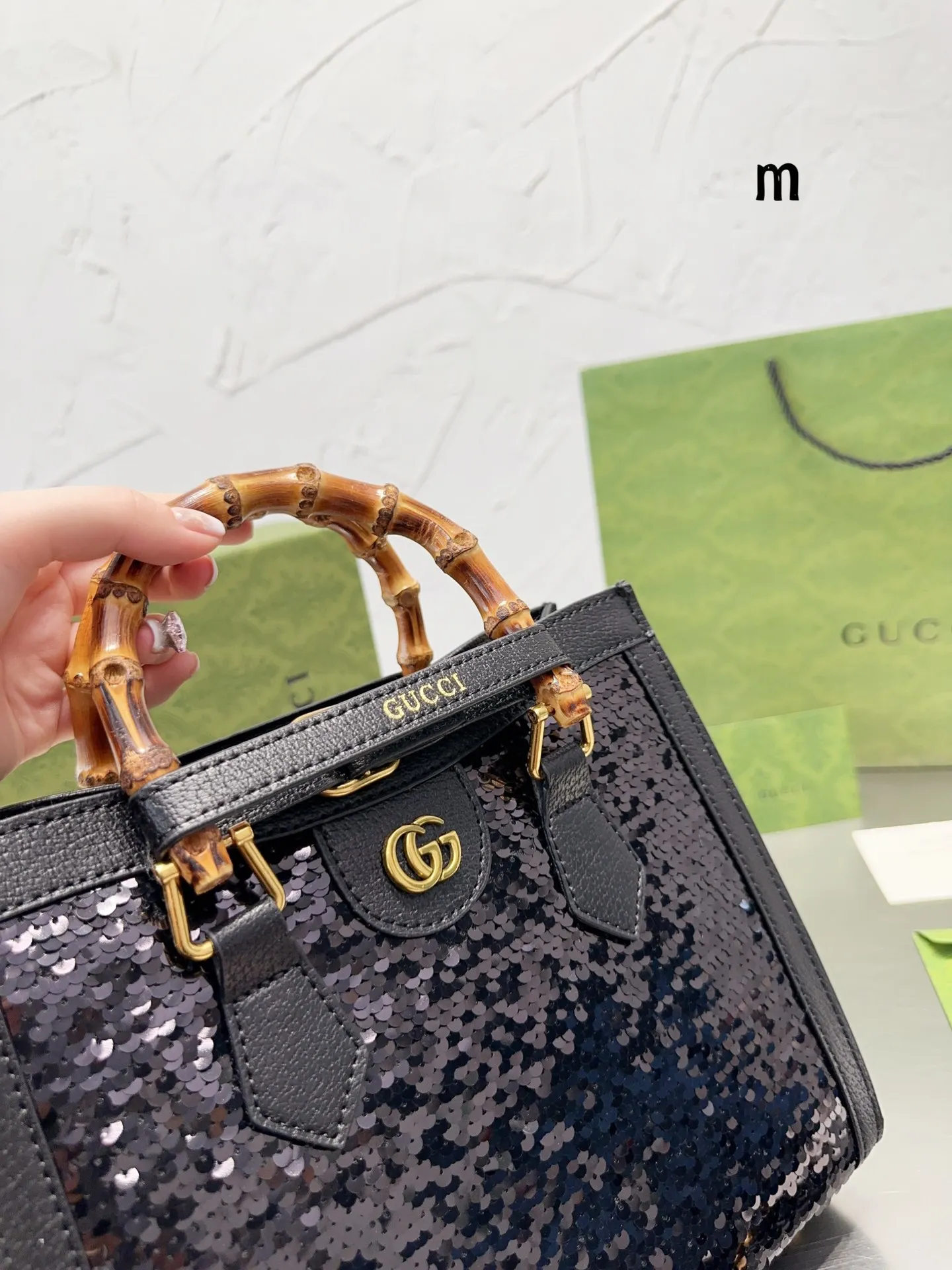 в стиле GUCCI новая женская сумка кошелек через плечо сумка-мессенджер подмышками