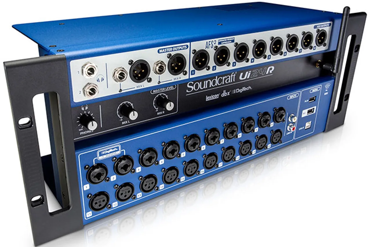 

Лидер продаж ON Soundcraft Ui24R 24-канальный цифровой миксер