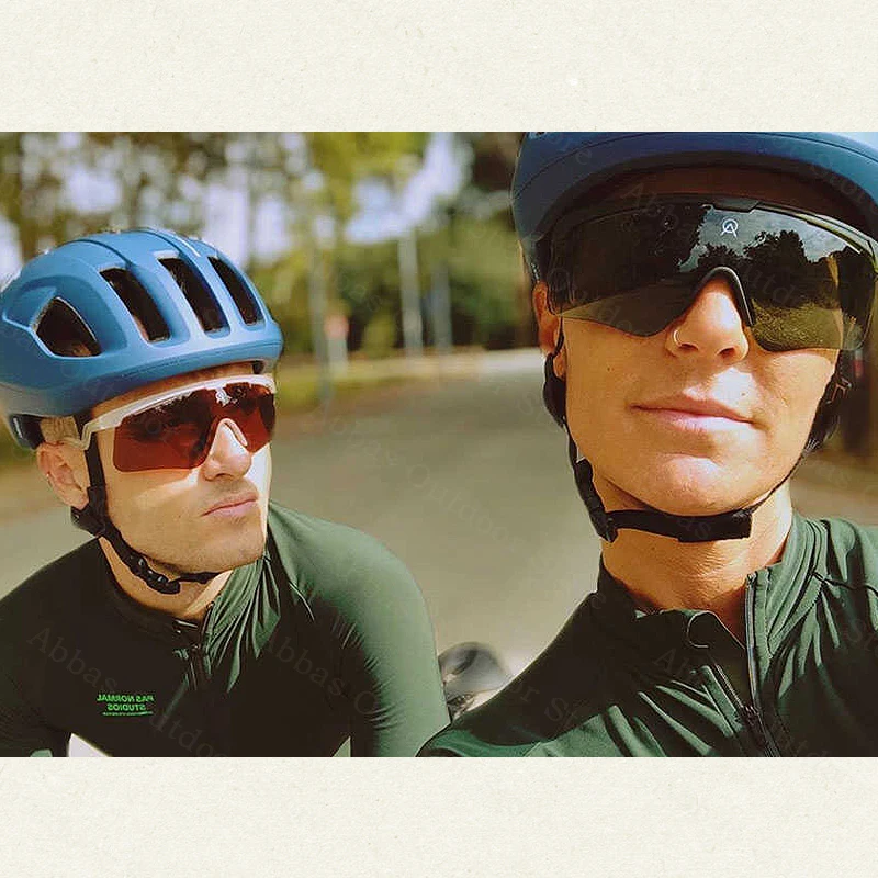 ALBA Polarized Cycling Glasses Men's and Women's Bicycle Sunglasses Road Mountain Sunglasses Sports Sunglasses Anti-UV400 Mirror