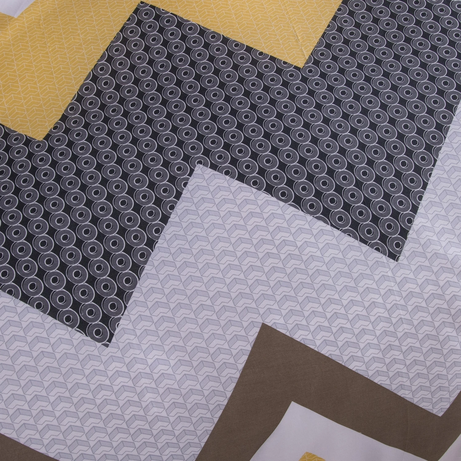 Комплект постельного белья Сатин 100% хлопок C590 1.5 спальный наволочки 50-70 2 шт