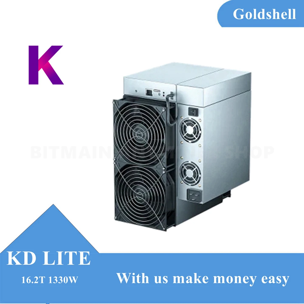 

Goldshell KD LITE KDA Miner High Profile With PSU Asic Miner KD LITE Better Than KD box pro Cheaper Than KD6