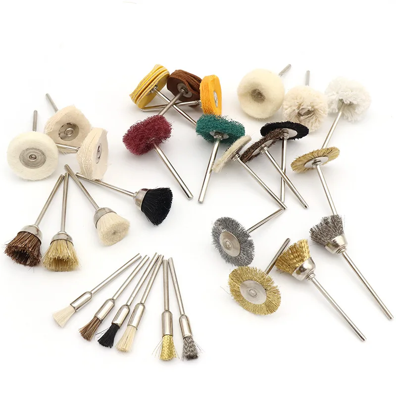 2 шт. Т-образная шлифовальная щетка с хвостовиком 35/3 мм |