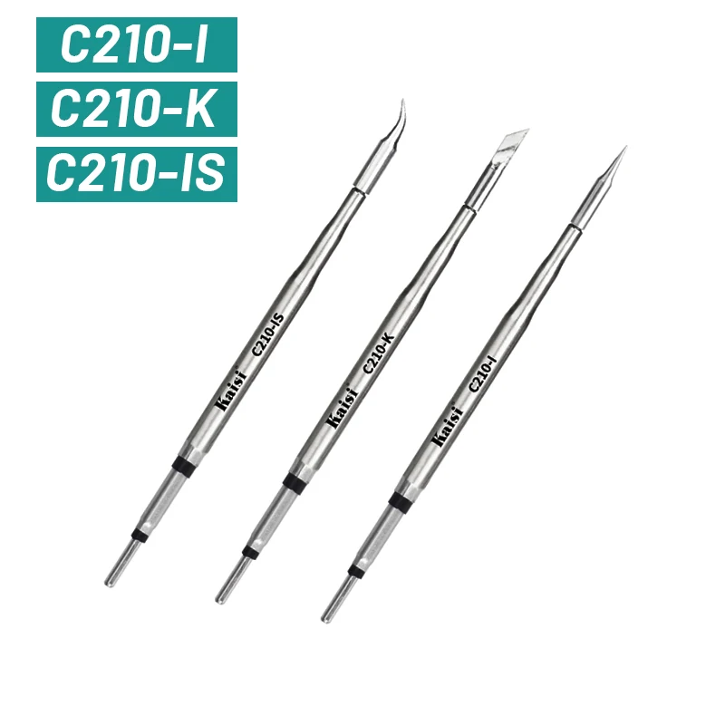 

3PC C210 C245 C115 Soldering Iron Tips Compatible JBC AIFEN SUGON Soldering Station T210 T245 T115 Handle Lead Free Heating Core