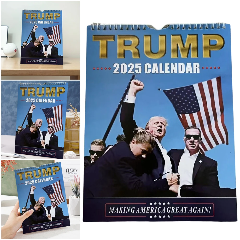 Настольный календарь Дональда Трампа на 2025 год Календарь съемок делает меня