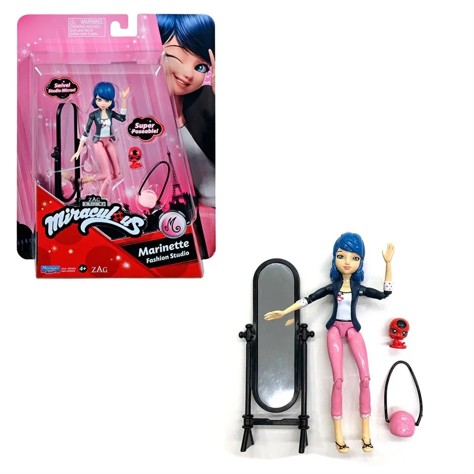 

Miraculous Marinette Fashion Studio 13 Cm Action Toy Super Poseabl Swivel Studio Mirror MRA34000
